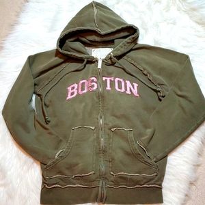 Too Cool Vintage brand Boston hoodie sweatshirt M